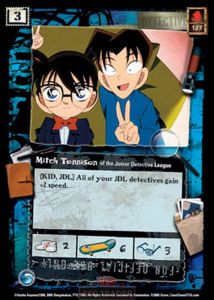 Mitch Tennison, of the Junior Detective League